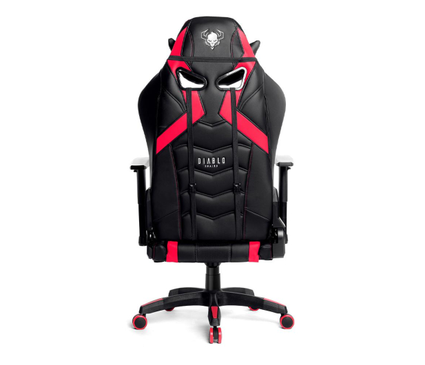 Diablo Chairs X-Ray 2.0 King Size Czarno-czerwony - 1208641 - zdjęcie 4